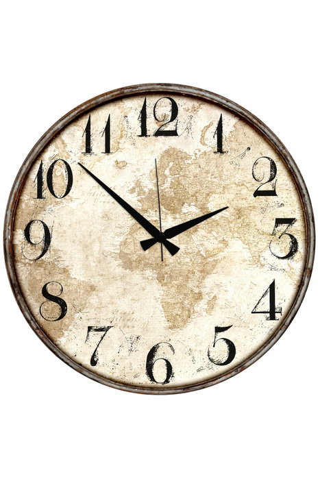 Wallity Reloj Decorativo de MDF Multicolor 50x50 cm Wallity Reloj Decorativo de MDF Multicolor 50x50 cm